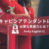 キャビンアテンダントに必要な英語力とは？