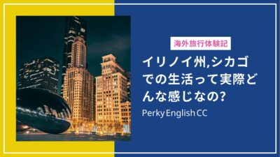 イリノイ州,シカゴでの生活って実際どんな感じなの？