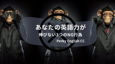 こんな英語学習はしないで！あなたの英語力が伸びない3つのNG行為